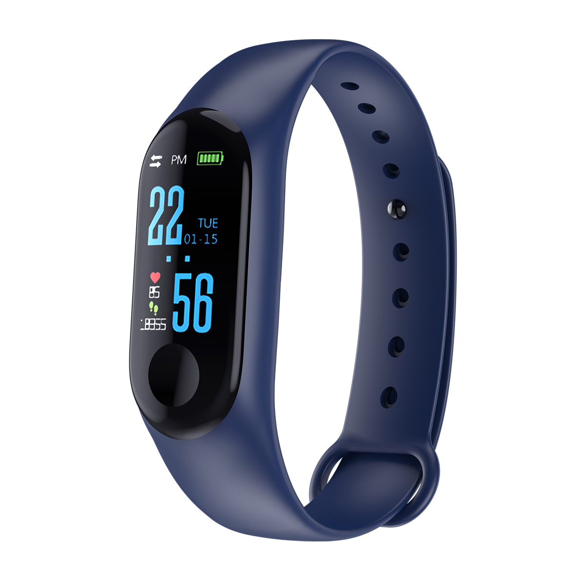 M3 Fitness Tracker Smart Band Uhr Farbe Bildschirm IP67 Wasserdichte Intelligente Fitness Armband Herz Rate Monitor Männer Frauen Armband
