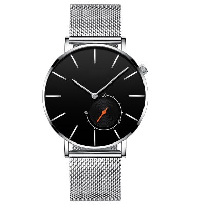 Custom LOGO Business Watches Men's Watch Fashion Quartz Genuine Leather Strap Wristwatch High Quality