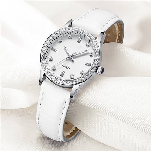 Fashion Women Korean Watches Trend Quartz Waterproof Luminous Student Simple Leather Lady Watch