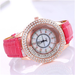 Fashion Female Watch with Diamond Quartz Watches Custom Logo Ladies Wristwatch