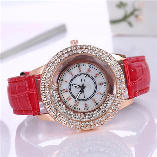 Fashion Female Watch with Diamond Quartz Watches Custom Logo Ladies Wristwatch